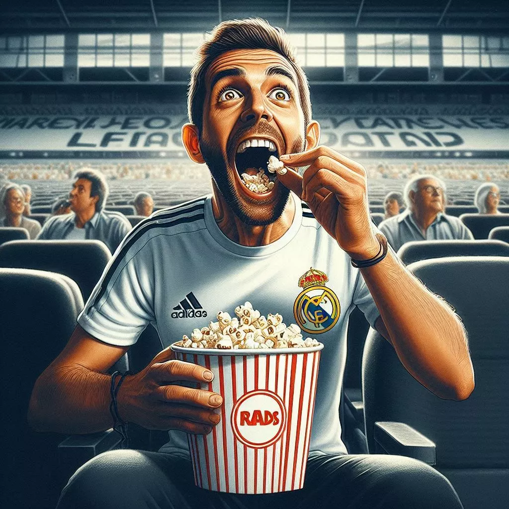 Comiendo palomitas real Madrid .webp