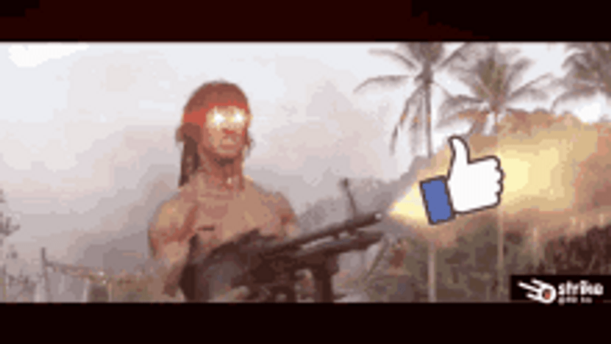 first-kill-john-rambo-machine-gun-firing-likes-emoji-meme-42pkl6wpf1xrl1yc.gif