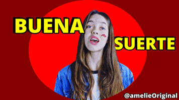 Buena Suerte Dedos Cruzados GIF by amelie