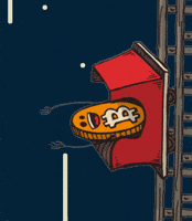 To The Moon Bitcoin GIF