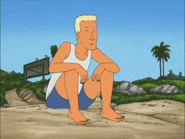 Sad King Of The Hill GIF