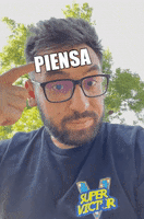 Latino Piensa GIF by SuperVictor