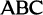 Logo ABC